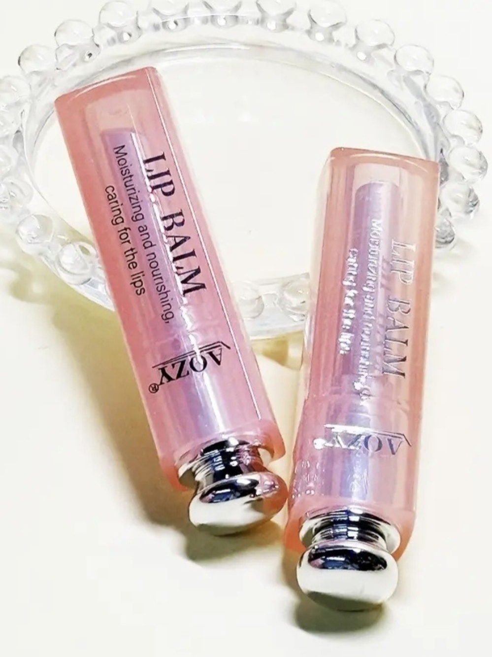 Pink Lip Balm - Moisturizing Nourishing Lip Care
